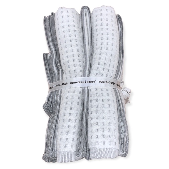 ecoexistence Bath Ecoexistence Eco Melange Cotton Towel Set 6piece